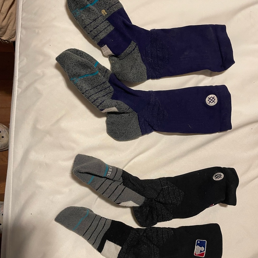 Stance youth large Multi-Color Crew Socks
